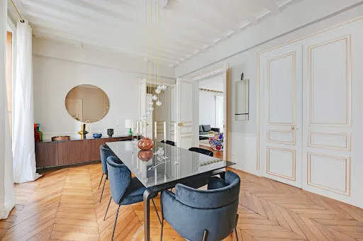 Sala da pranzo - Luxury Flat with Elevator in Paris 8