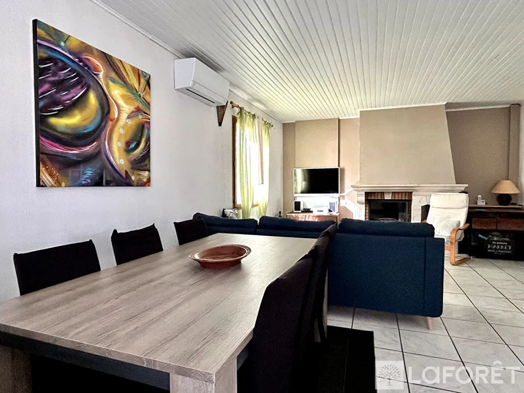 Sala da pranzo - 6-Piece House with Pool in Le Teich