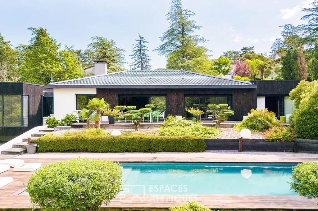 Piscine - Villa d'Architecte avec Piscine à Sorèze