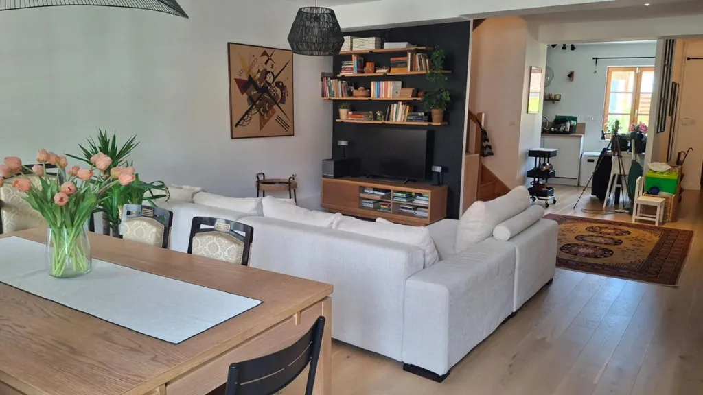 Séjour - Duplex T4 Centre Ville Brignais avec Terrasse