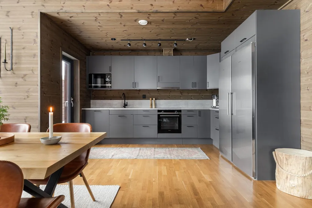 Söögituba - Duplex Apartment with Mountain View in Storhogna