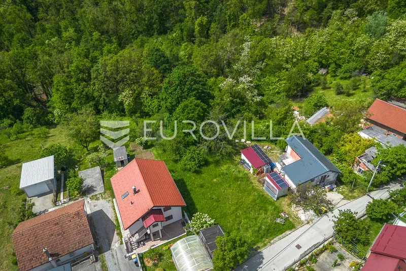 Aerial - Building Land with Green Zone in Remete, Zagreb