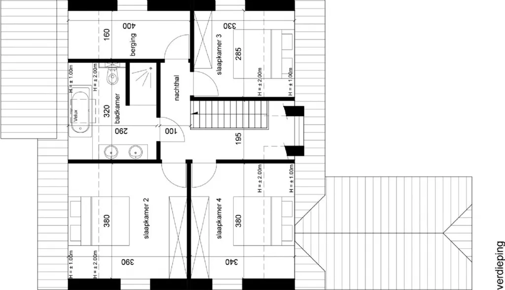 Plan - Maison Personnalisable avec Parking Intérieur à Dendermonde