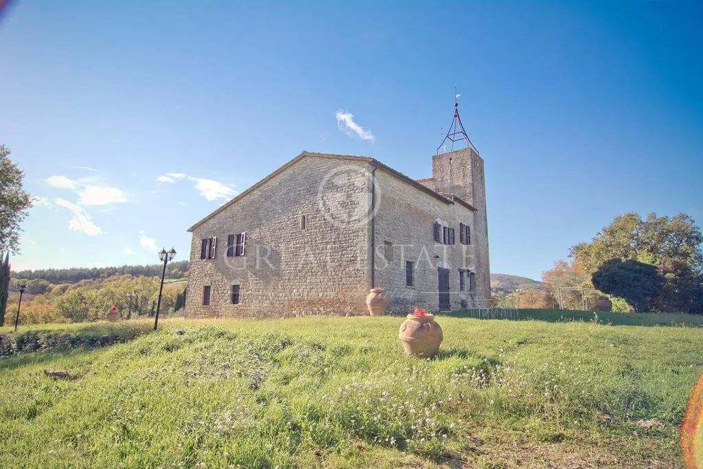 Exterior - Ancient Castle with Pool in Umbria