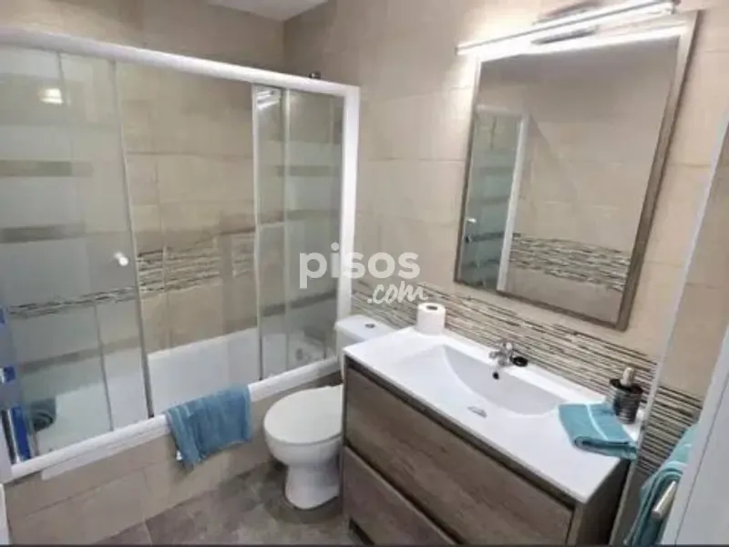 Salles de bain - Terraced House with Pool in Mar y Monte