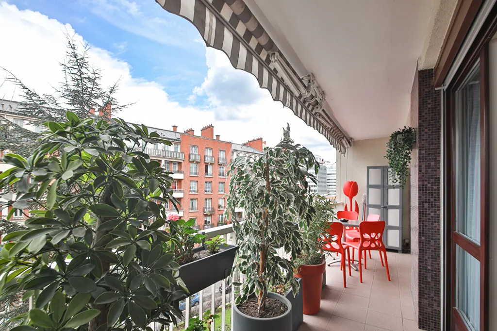 Balcone - Traversant Paris Flat with Balcony in 13ème