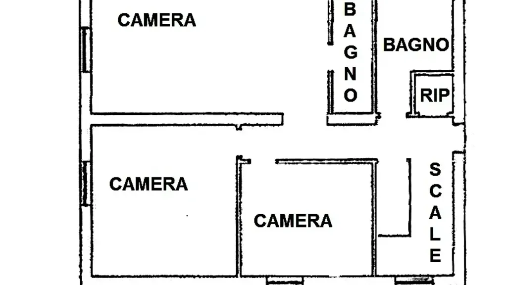 Planimetria - Rustic Villa with Sea View in Cerveteri