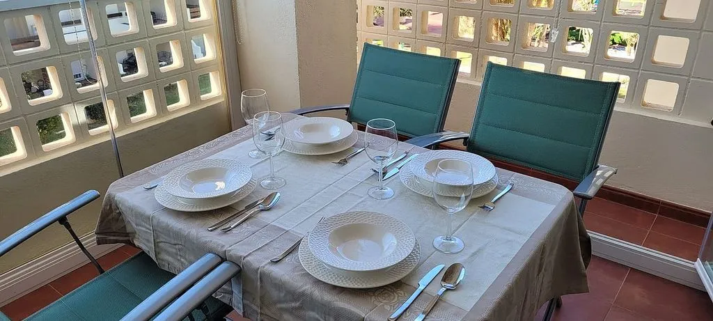 Terrass - Apartment with Pool and Terrace in Vereda Golf