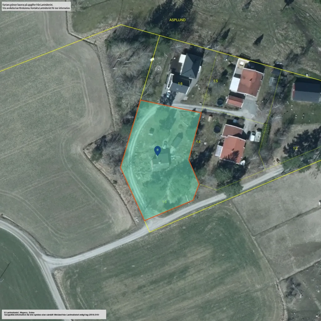 Vue aérienne - Rural Plot with Open Views in Linghem