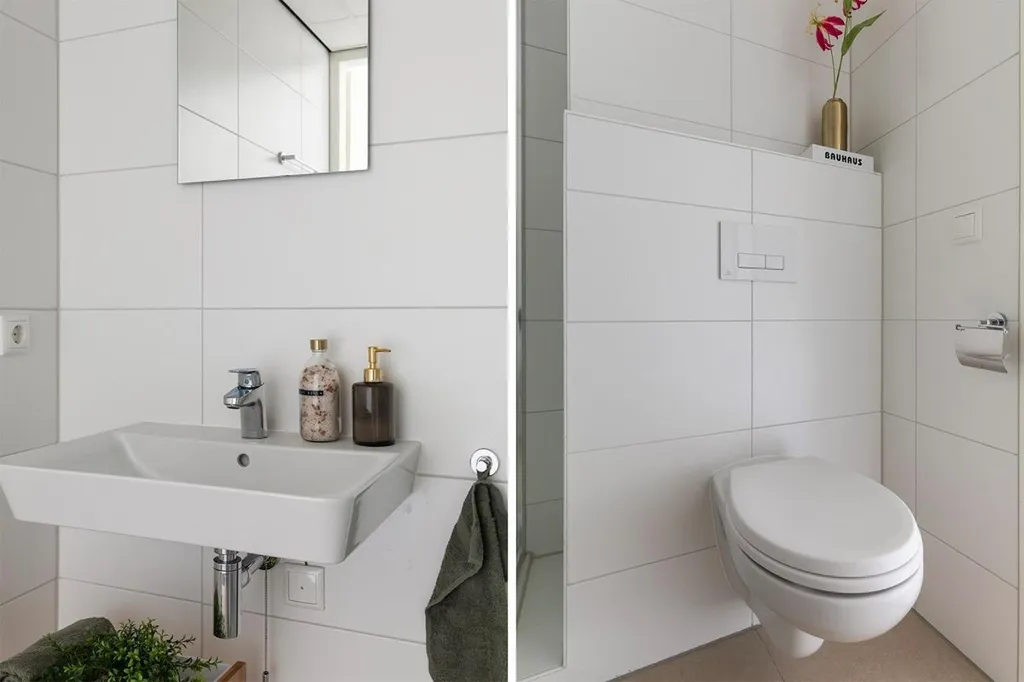 Salles de bain - Studio with Kitchen in Rotterdam's Centre