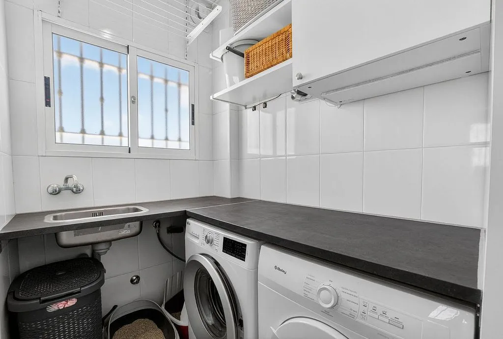 Utility Room - Chalet with Pool and Sea View in El Galán