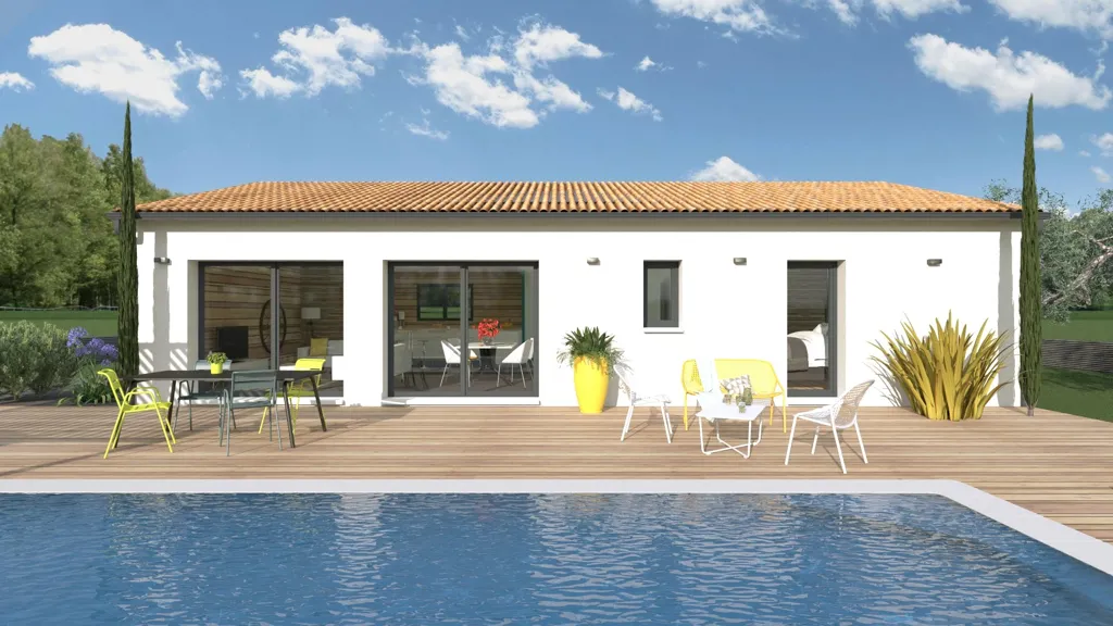 Maison Neuve 4 Pièces avec Jardin à Blanquefort