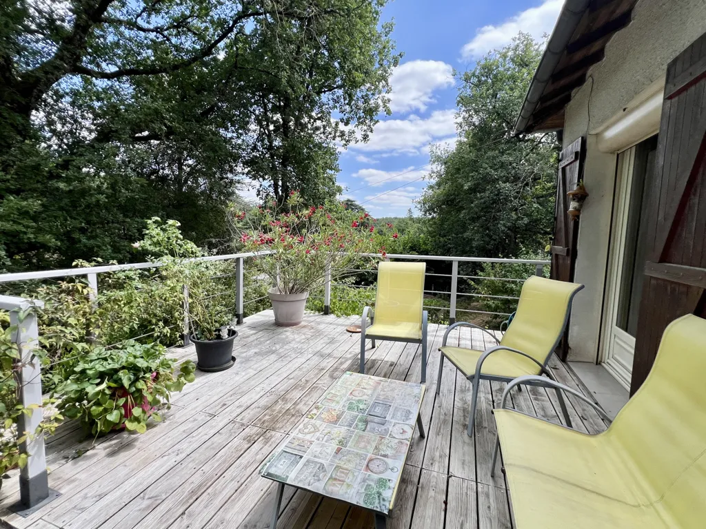 Terrass - Family House with Pool in Biard