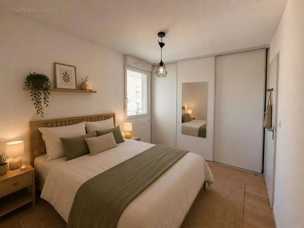 Chambres - Appartement avec Terrasse Sud à Montpellier