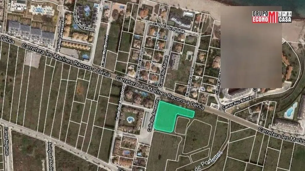 Development Land with Sea View in Denia