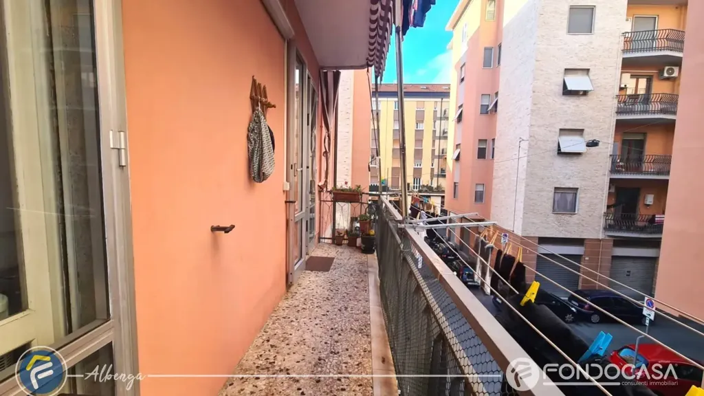 Balcon - Apartment with Two Balconies in Albenga