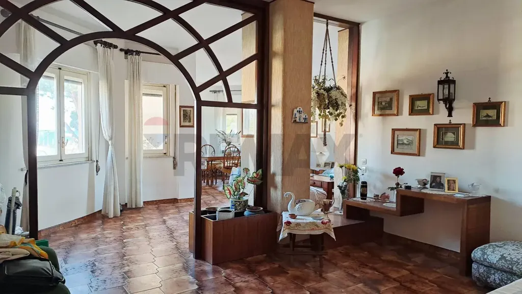 Living Room - Apartment with Sea View in Mondello