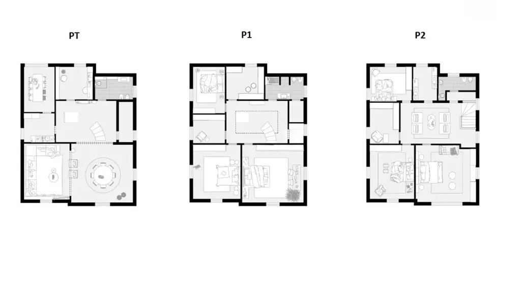 Planimetria - Villa with Garden in Granarolo dell'Emilia