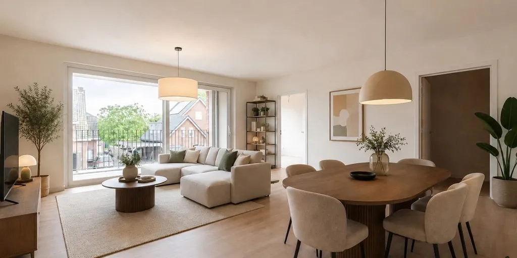 Salle à manger - Appartement Neuf avec Terrasse à Rijkevorsel