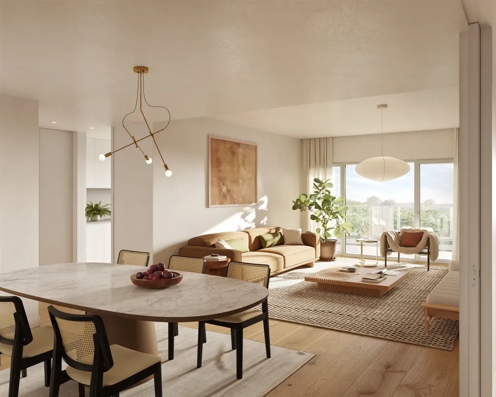 Söögituba - Modern Apartment with Sea View in Carcavelos