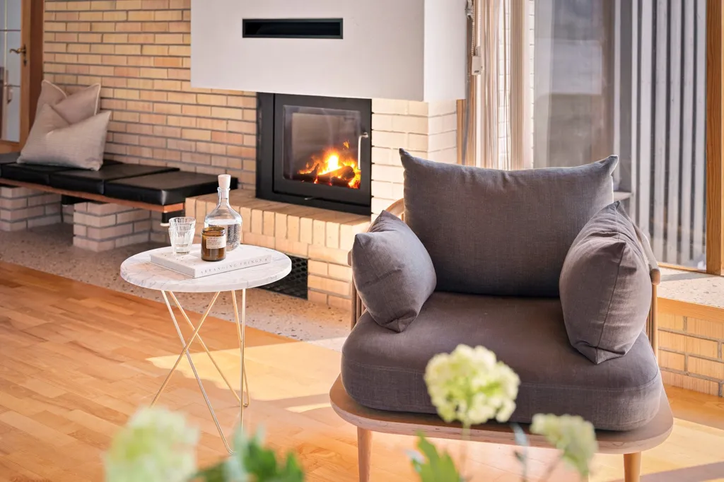 Séjour - Architect-Designed Villa with Seafront in Boganesstraen