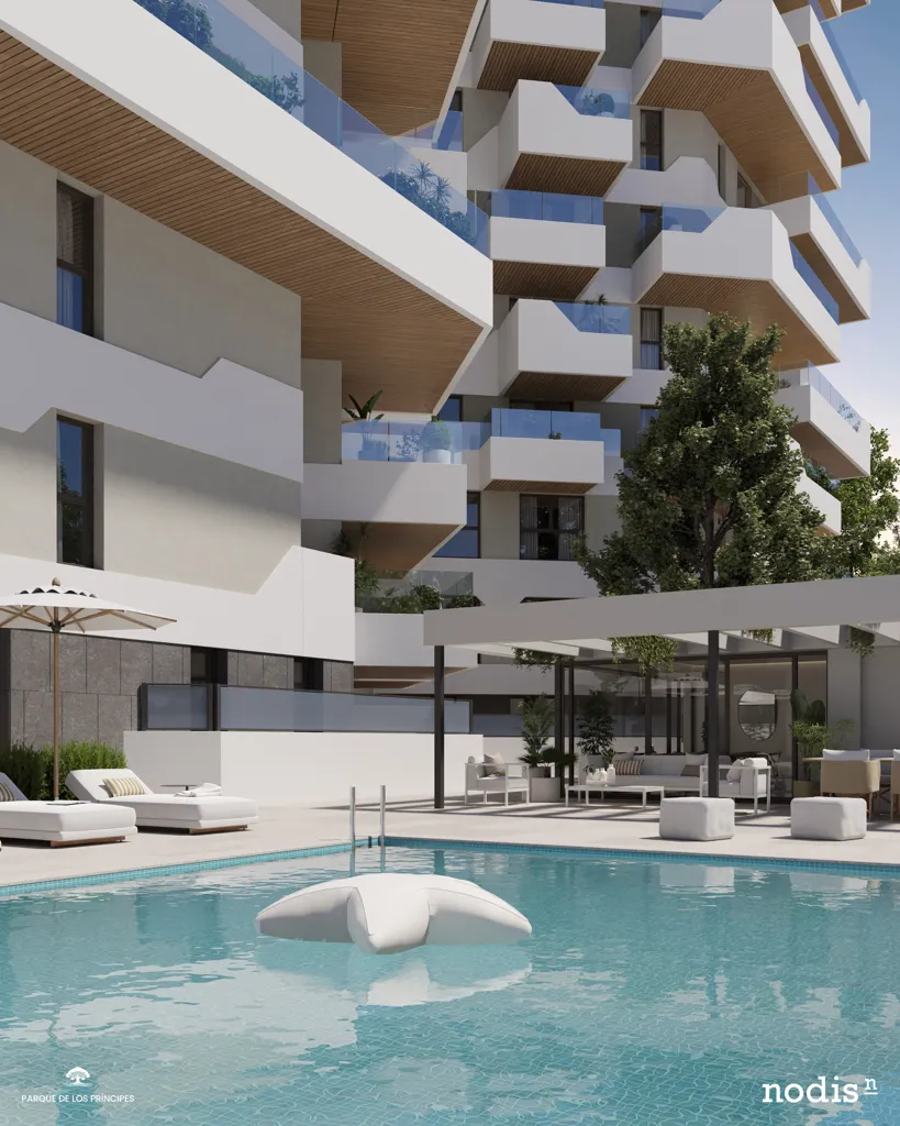 Piscine - New Build Apartment with Pool in Sevilla
