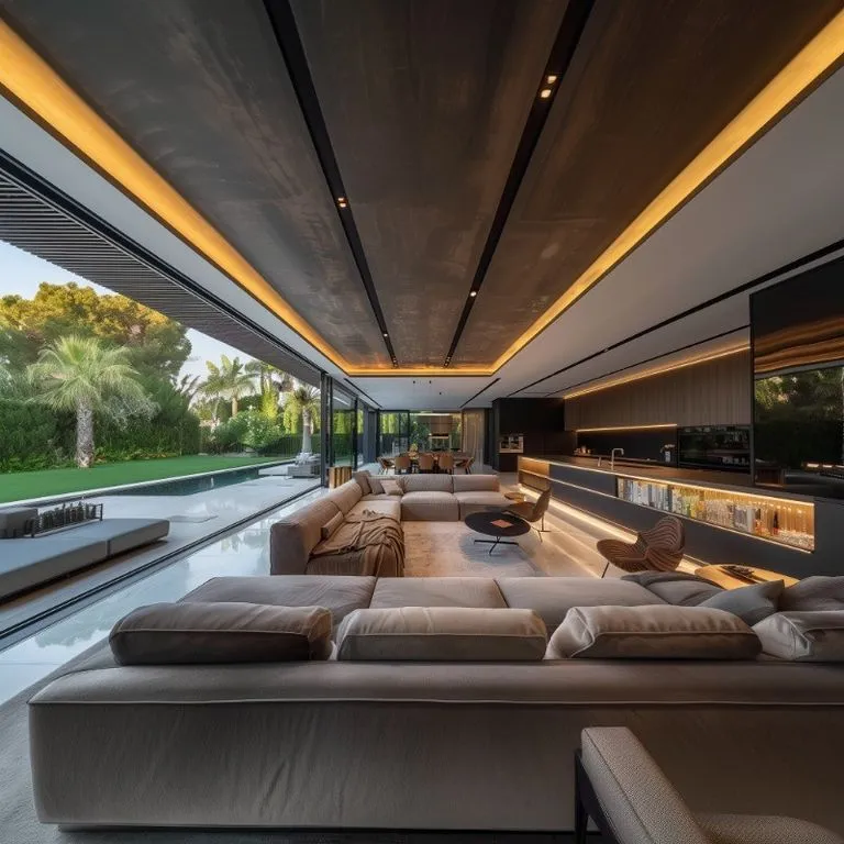 Soggiorno - Modern Villa with Pool in Estepona, Andalusia