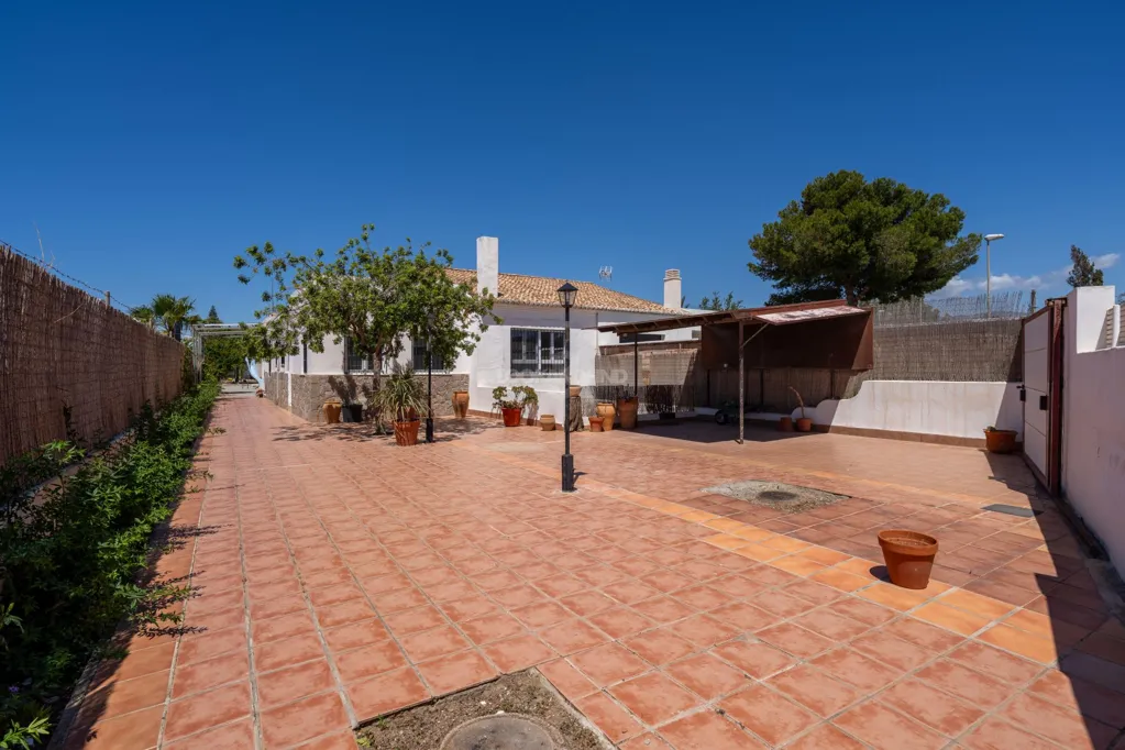 Terrasse - Independent Chalet with Pool in Almería Centre