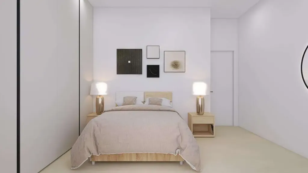 Chambres - Newly Constructed Apartment with Balcony in Ancona