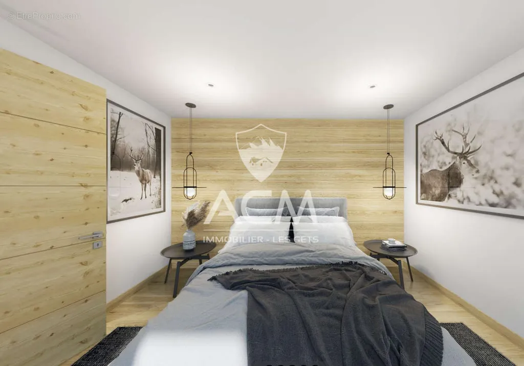 Chambres - Chalet avec Piscine dans le Domaine de l'Ardoise à Morzine