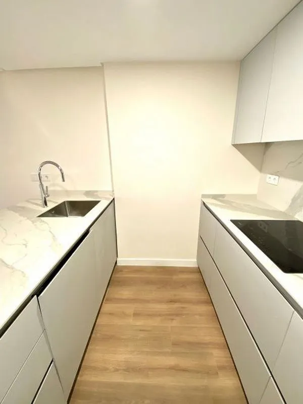 Cuisine - 1-Bedroom Flat with Air Conditioning in Salamanca