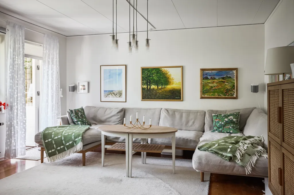 Séjour - Renovated Apartment with Balconies in Ingebäck
