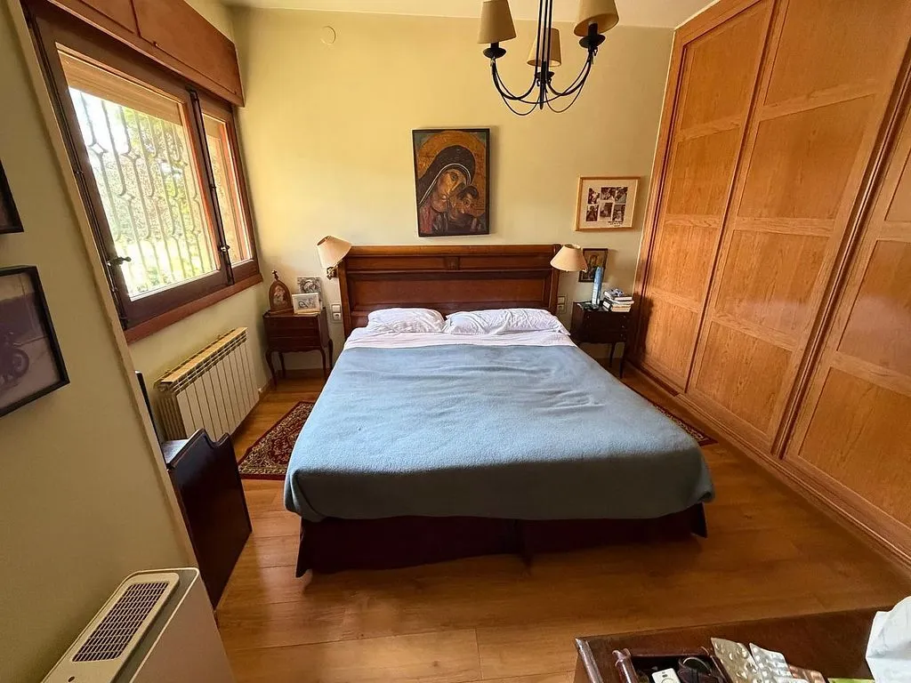 Bedrooms - Stone Chalet with Pool in Parquelagos