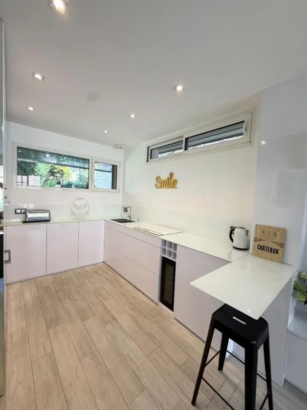 Kitchen - Contemporary House with Garden in La Baule