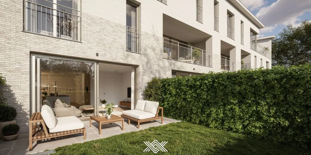 Jardin - Duplex avec Terrasse et Jardin à Zwijnaarde, Gent