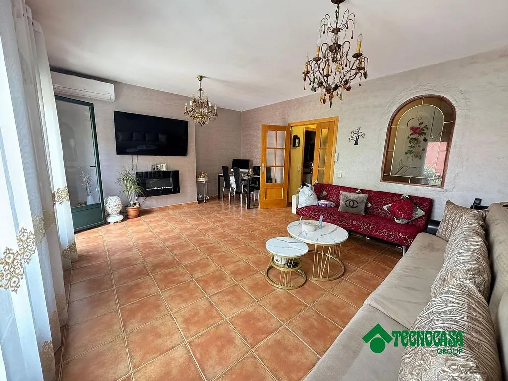Séjour - Terraced House with Balcony in Torrijos