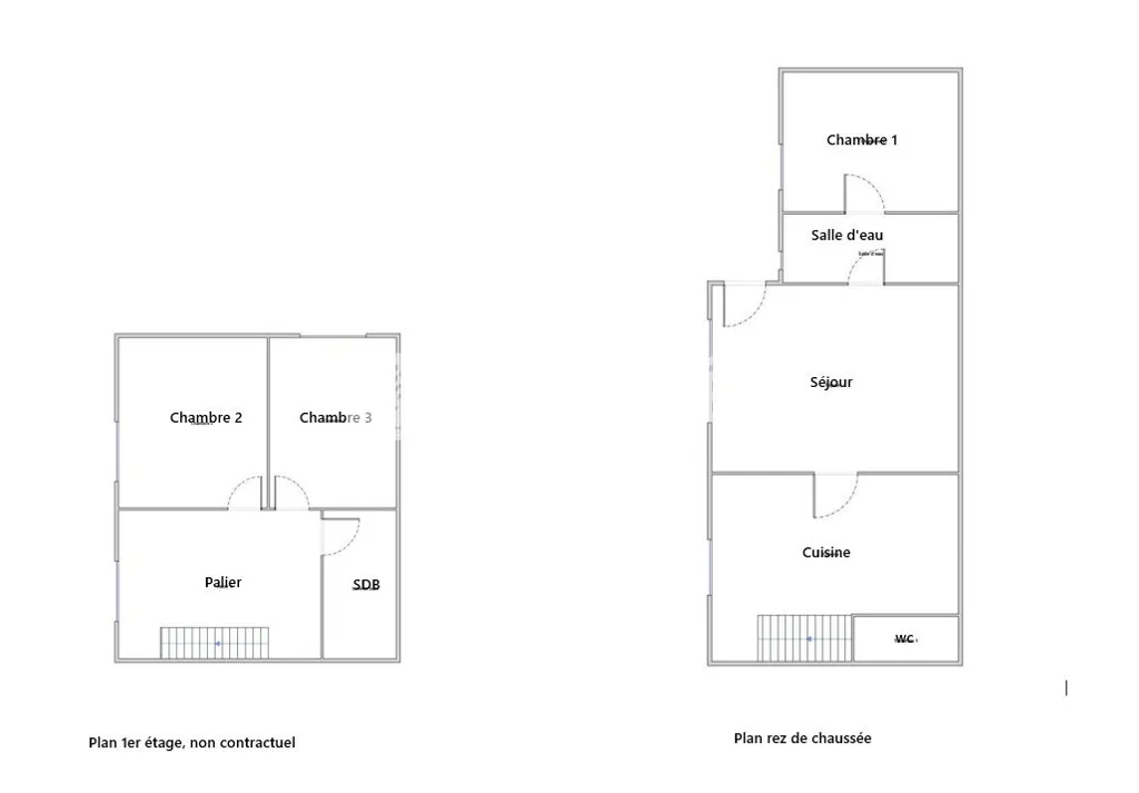 Plan - Maison avec Terrasse dans un Cadre Calme