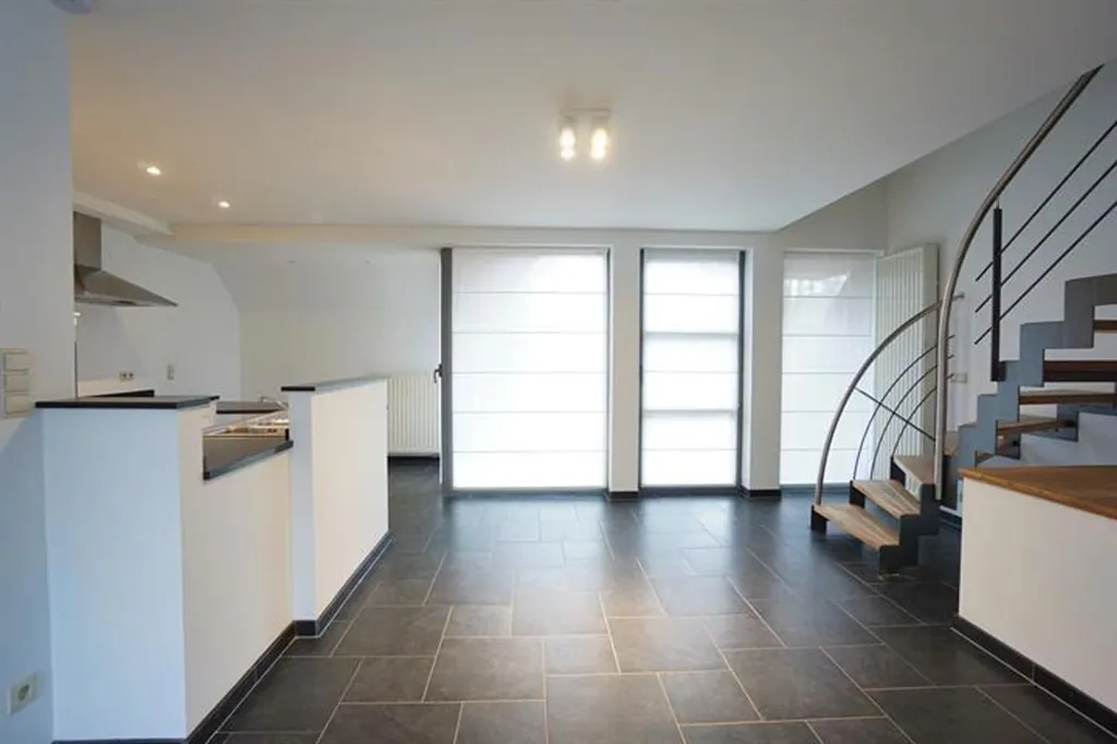 Köök - Duplex Apartment with Terrace in Rhode-Saint-Genèse