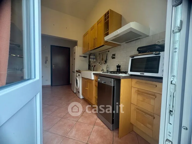 Köök - Loft with Balcony in Florence