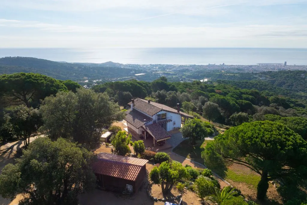 Õhuvaade - Luxury Detached House with Sea View in Mataró