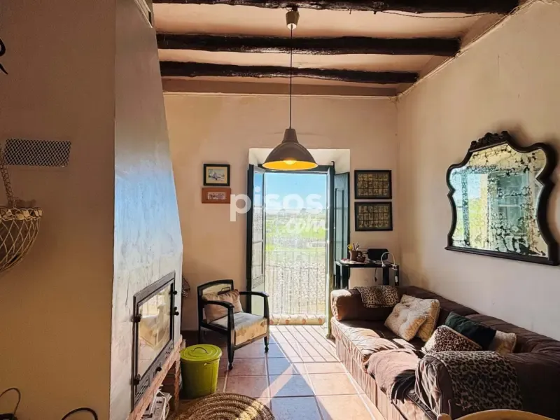 Living Room - Rustic House with Terrace in Torrefeta i Florejacs