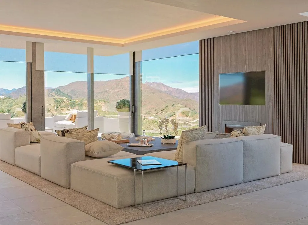 Séjour - Contemporary Villa with Pool in Mijas