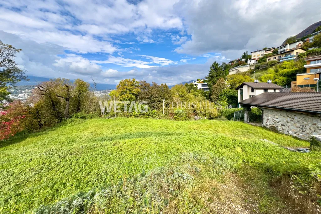 Jardin - Approved Building Land with Lakeside View in Lugano