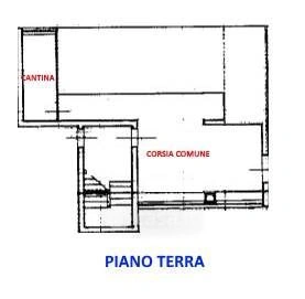 Planimetria - Appartamento ristrutturato con terrazzo a Grosseto