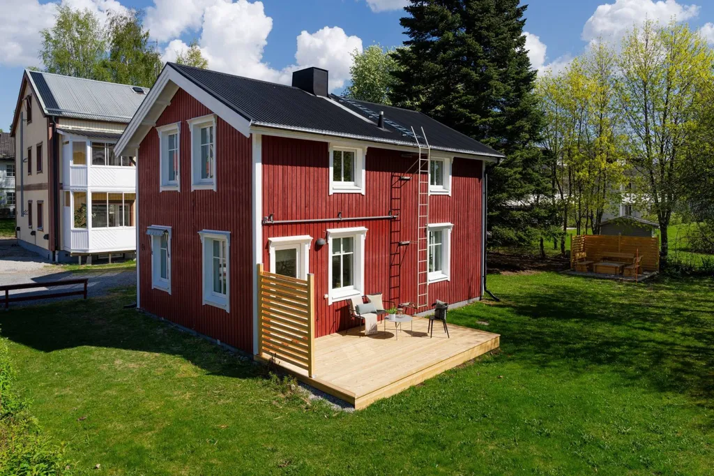 Esterno - Charming Cottage Flat with Terrace in Skellefteå