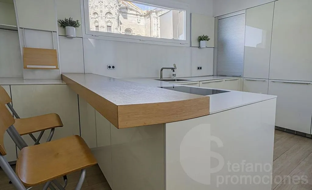 Cucina - Duplex Penthouse with Cathedral Views in Málaga