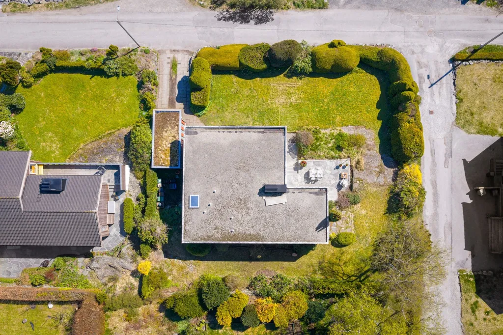 Vue aérienne - Architect-Designed Villa with Seafront in Boganesstraen