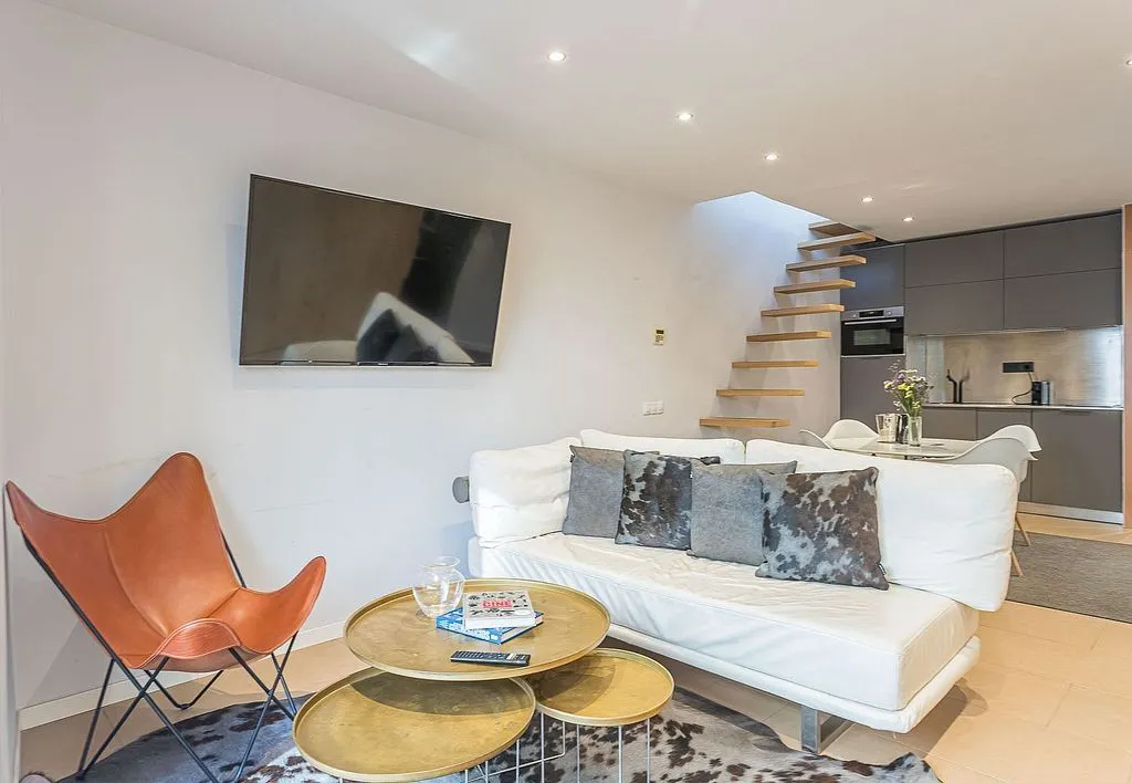 Soggiorno - Duplex with Terrace in Sant Gervasi, Barcelona