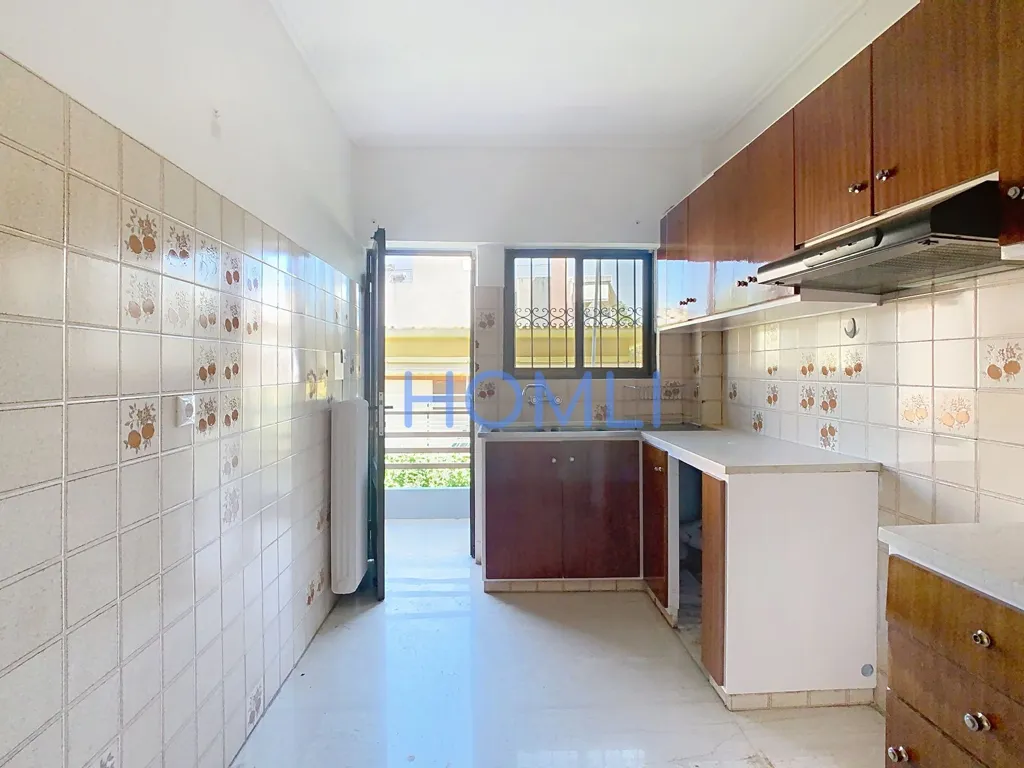 Köök - Corner Apartment with Garden in Elliniko