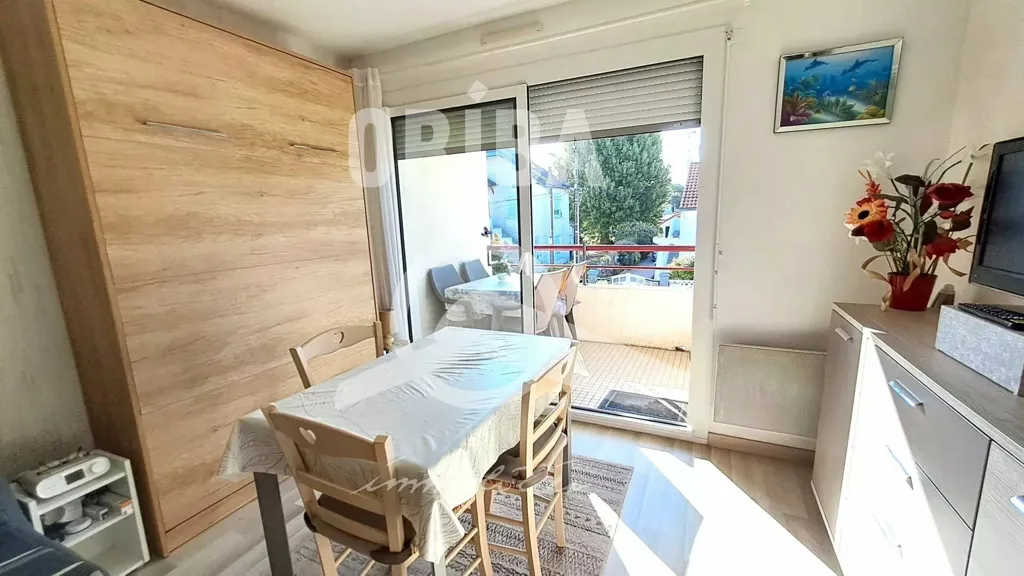 Sala da pranzo - Studio Flat with Sea View in Sainte-Marguerite